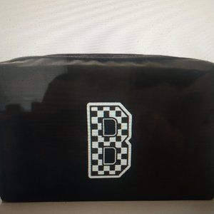 Bloomie's "B" Cosmetics Make-up Bag